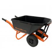 BucketBarrow Pro130D Dual Wheel Utility Wheelbarrow